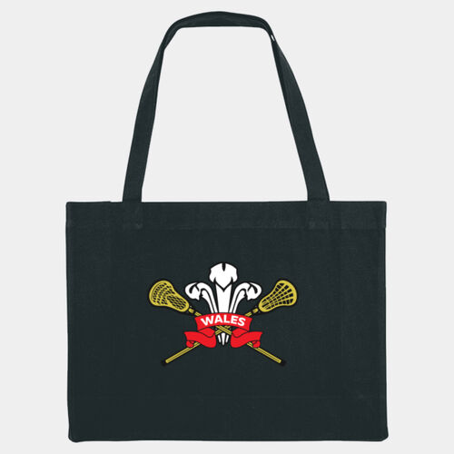 Wales Lacrosse Woven shopping bag  2 Thumbnail